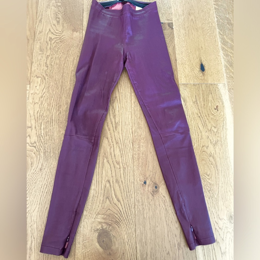 Vince Leather leggings